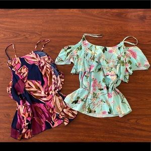 Light Blue worn 1x. Dark blue never worn.